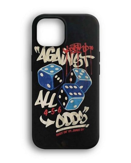 iphone against all odds tipografi telefon kılıfı
