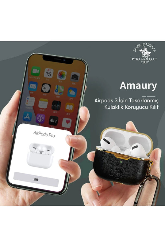 Airpods 3 (3.nesil) Amaury Kılıf - Siyah 2