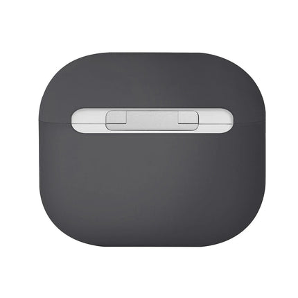 Airpods 3 (3.nesil) Lino Silikon Kılıf - Gri 2