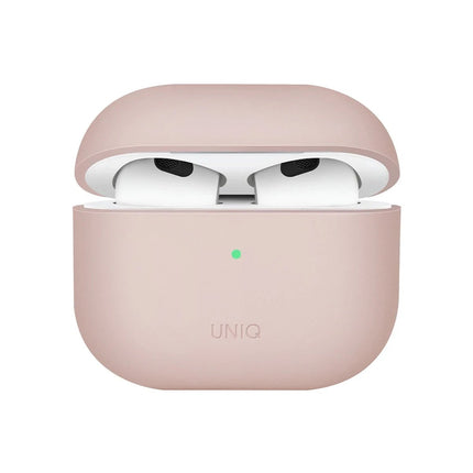 Airpods 3 (3.nesil) Lino Silikon Kılıf - Pembe