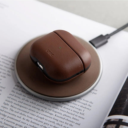 Airpods 3 (3.nesil) Terra Genuine Deri Kılıf - Kahverengi 5