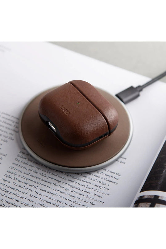 Airpods 3 (3.nesil) Terra Genuine Deri Kılıf - Kahverengi 5