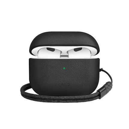 Airpods 3 (3.nesil) Terra Genuine Deri Kılıf - Siyah
