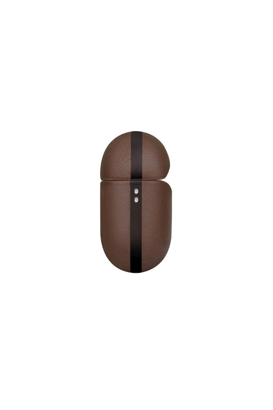 Airpods 3 (3.nesil) Terra Genuine Deri Kılıf - Kahverengi 3