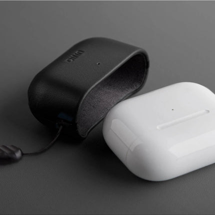 Airpods 3 (3.nesil) Terra Genuine Deri Kılıf - Siyah 6