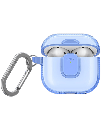 Airpods 4 (4.nesil)/Airpods 5 (5.Nesil) Glase Pro Kilitli Kılıf - Mavi