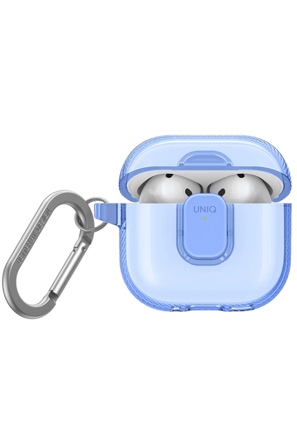 Airpods 4 (4.nesil)/Airpods 5 (5.Nesil) Glase Pro Kilitli Kılıf - Mavi