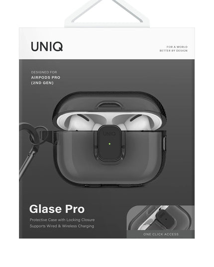 Airpods 4 (4.nesil)/Airpods 5 (5.Nesil) Glase Pro Kilitli Kılıf - Mavi 3