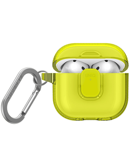 Airpods 4 (4.nesil)/Airpods 5 (5.Nesil) Glase Pro Kilitli Kılıf - Yeşil