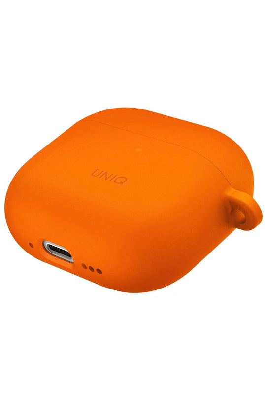 Airpods 4 (4.nesil)/Airpods 5 (5.Nesil) Nexo Silikon Kılıf - Turuncu 4