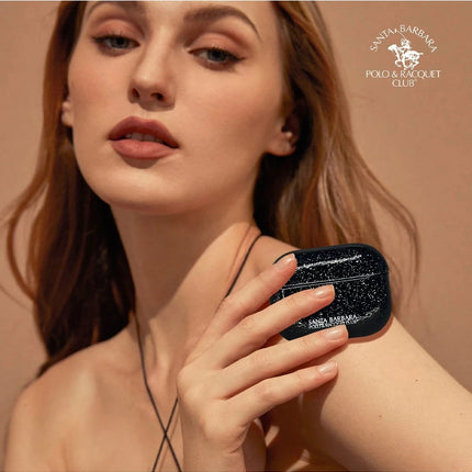 Airpods Pro 2 (2.nesil) Aurora Simli Kılıf - Siyah 5