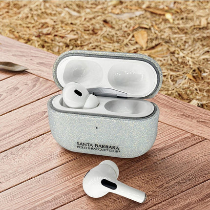 Airpods Pro 2 (2.nesil) Aurora Simli Kılıf - Gümüş 3