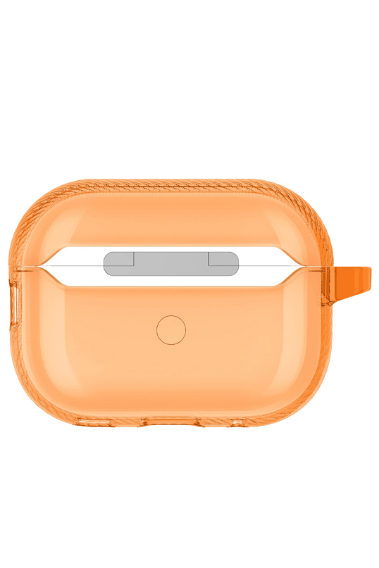 Airpods Pro 2 (2.nesil) Glase Pro Kilitli Kılıf - Turuncu 5