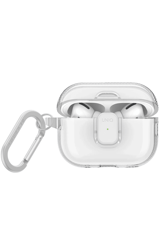 Airpods Pro 2 (2.nesil) Glase Pro Kilitli Kılıf - Şeffaf