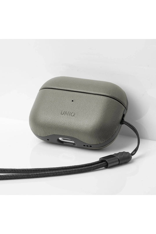 Airpods Pro 2 (2.nesil) Terra Genuine Deri Kılıf - Yeşil 2