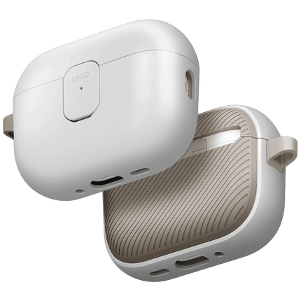 Airpods Pro 3 (3.nesil) Clyde Kilitli Kılıf - Krem