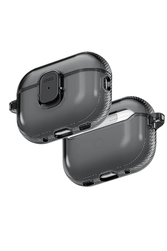 Airpods Pro 3 (3.nesil) Glase Pro Kilitli Kılıf - Füme