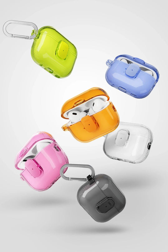 Airpods Pro 3 (3.nesil) Glase Pro Kilitli Kılıf - Füme 3