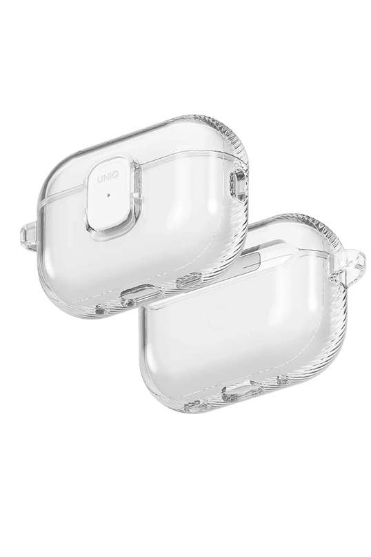 Airpods Pro 3 (3.nesil) Glase Pro Kilitli Kılıf - Şeffaf