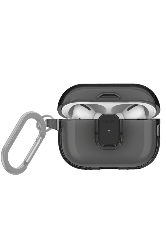 Airpods Pro 3 (3.nesil) Glase Pro Kilitli Kılıf - Füme 2