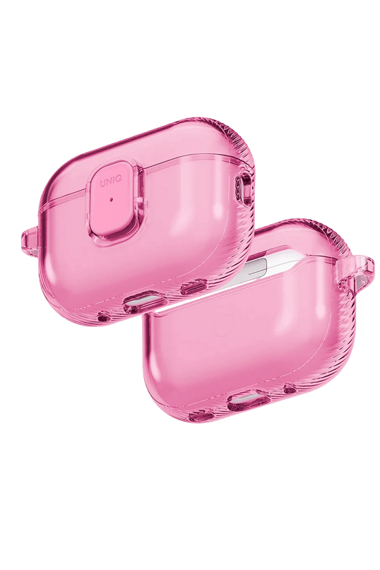 Airpods Pro 3 (3.nesil) Glase Pro Kilitli Kılıf - Pembe