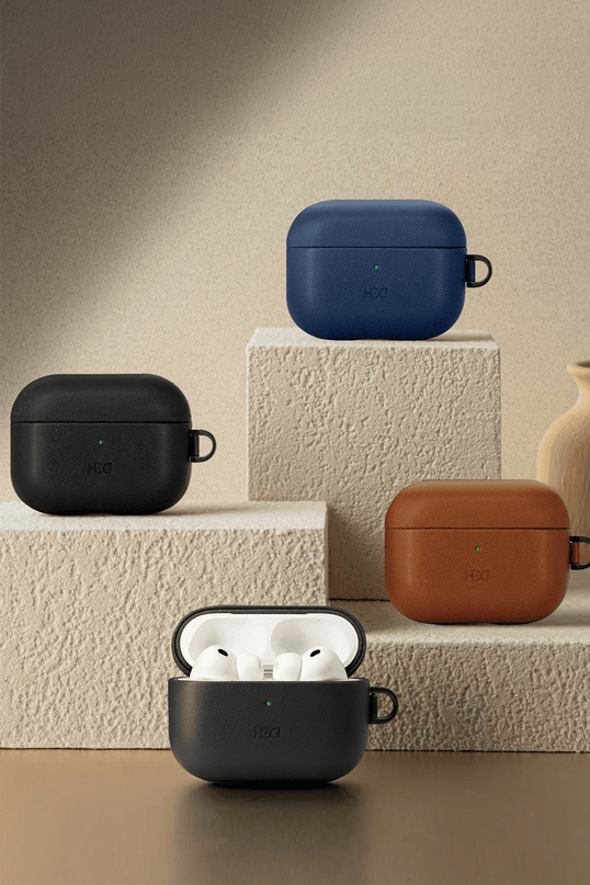 Airpods Pro 3 (3.nesil) HAP-01 Namib Magsafe Şarj Destekli Kılıf - Siyah 3