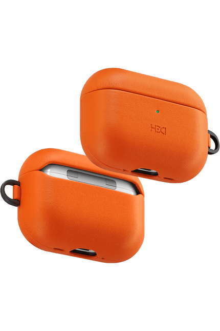 Airpods Pro 3 (3.nesil) HAP-01 Namib Magsafe Şarj Destekli Kılıf - Turuncu