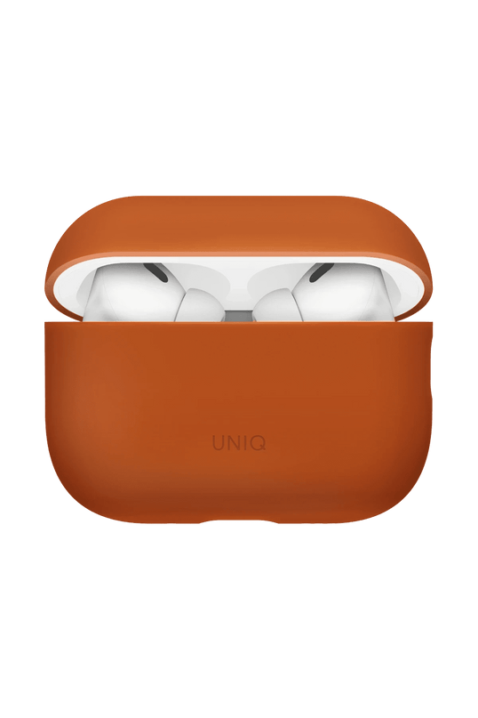 Airpods Pro 3 (3.nesil) Lino Silikon Kılıf - Turuncu 2