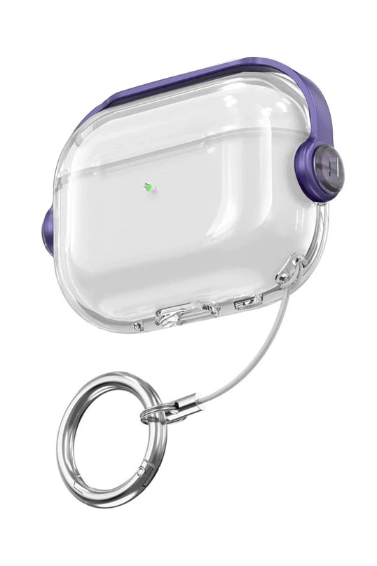 Airpods Pro 3 (3.nesil) Tema Kılıf - Mor