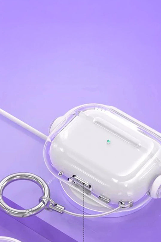 Airpods Pro 3 (3.nesil) Tema Kılıf - Beyaz 2