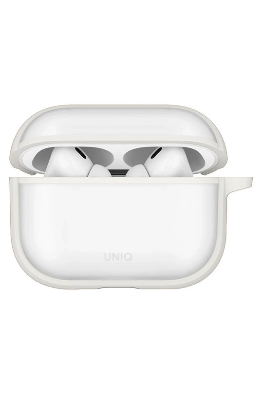 Airpods Pro 3 (3.nesil) Veren Frosted Hang Kılıf - Beyaz 2