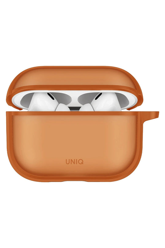 Airpods Pro 3 (3.nesil) Veren Frosted Hang Kılıf - Turuncu 2