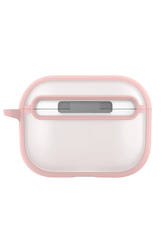 Airpods Pro 3 (3.nesil) Veren Frosted Hang Kılıf - Pembe 3