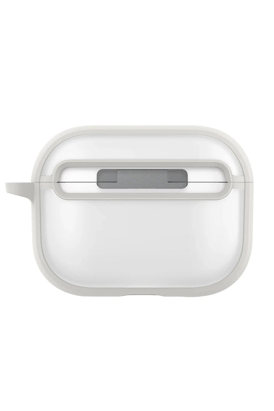 Airpods Pro 3 (3.nesil) Veren Frosted Hang Kılıf - Beyaz 3
