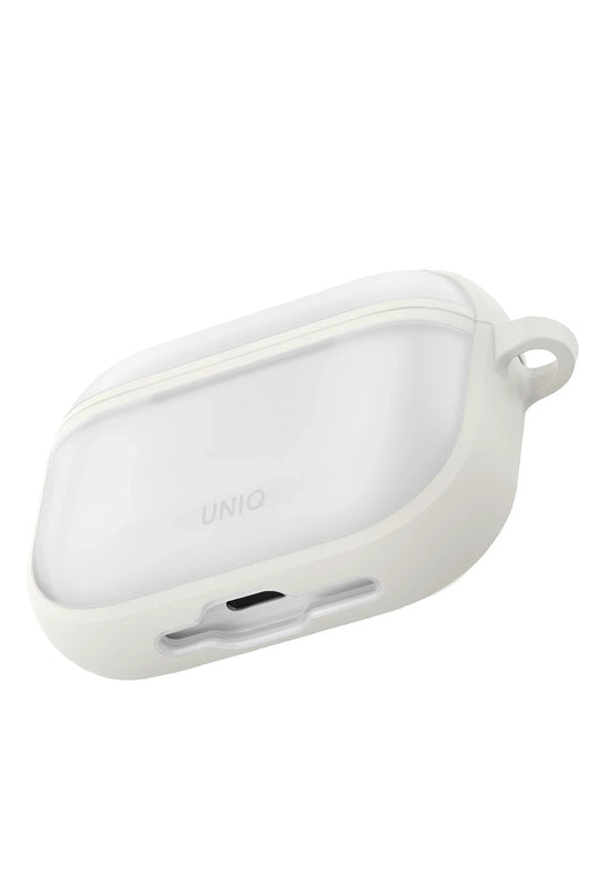 Airpods Pro 3 (3.nesil) Veren Frosted Hang Kılıf - Beyaz 4