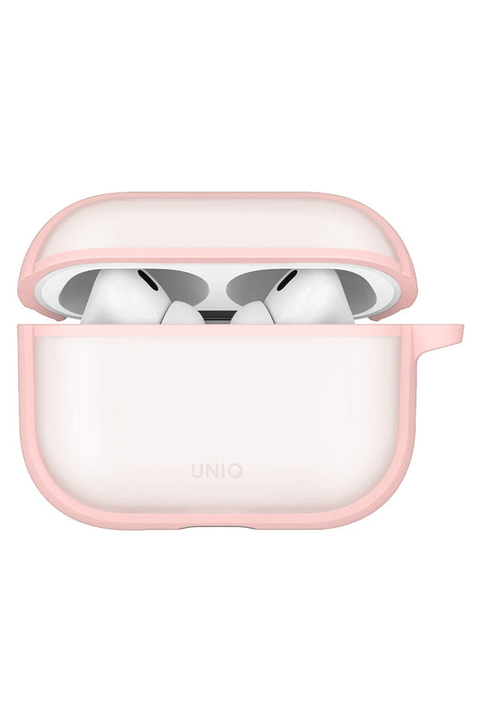 Airpods Pro 3 (3.nesil) Veren Frosted Hang Kılıf - Pembe 2
