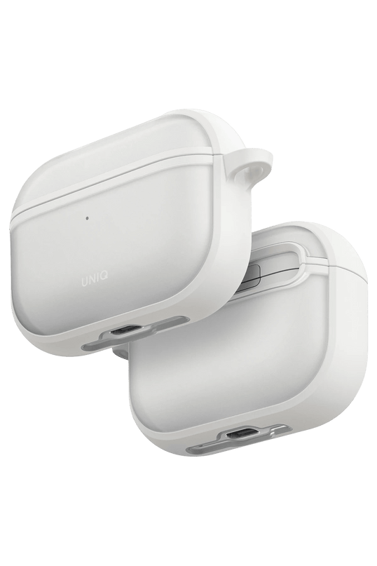 Airpods Pro 3 (3.nesil) Veren Frosted Hang Kılıf - Beyaz