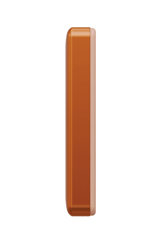 AluPac 10K 10.000 mAh 20W Type-C ve 15W Kablosuz Şarj Çıkışlı PD Hızlı Şarj Magsafe Powerbank - Turuncu 2