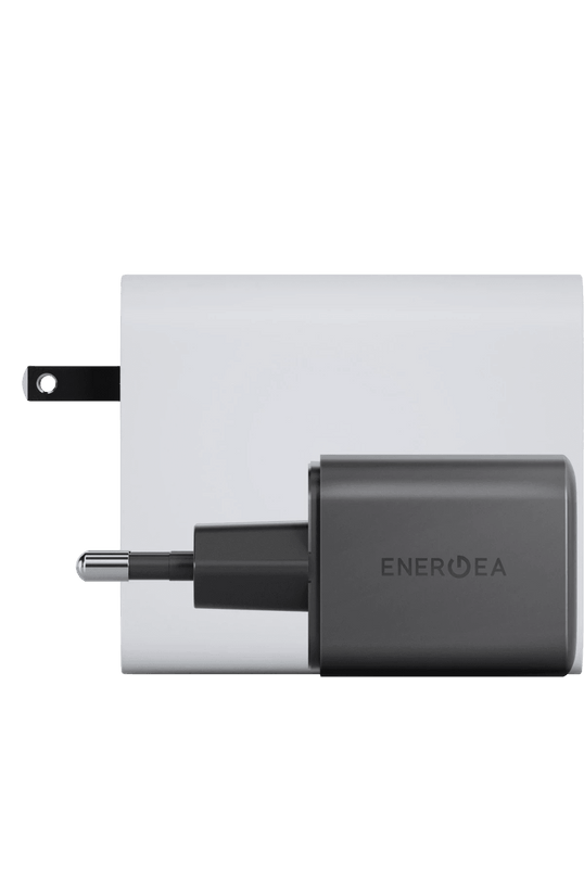 AmpCharge Mini 45 1 Adet 45W Type-C ve 30W USB Çıkışlı PD PPS QC 3.0 GaN Hızlı Şarj Aleti 2
