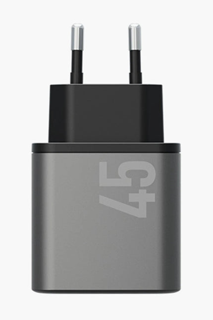 AmpCharger GaN45 2 Adet 45W Type-C Çıkışlı Hızlı Şarj Aleti