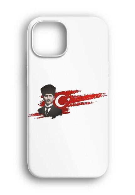 iphone ataturk bayrak telefon kilifi
