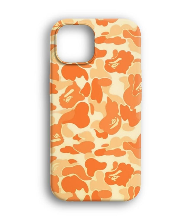 Bape Orange Telefon Kılıfı
