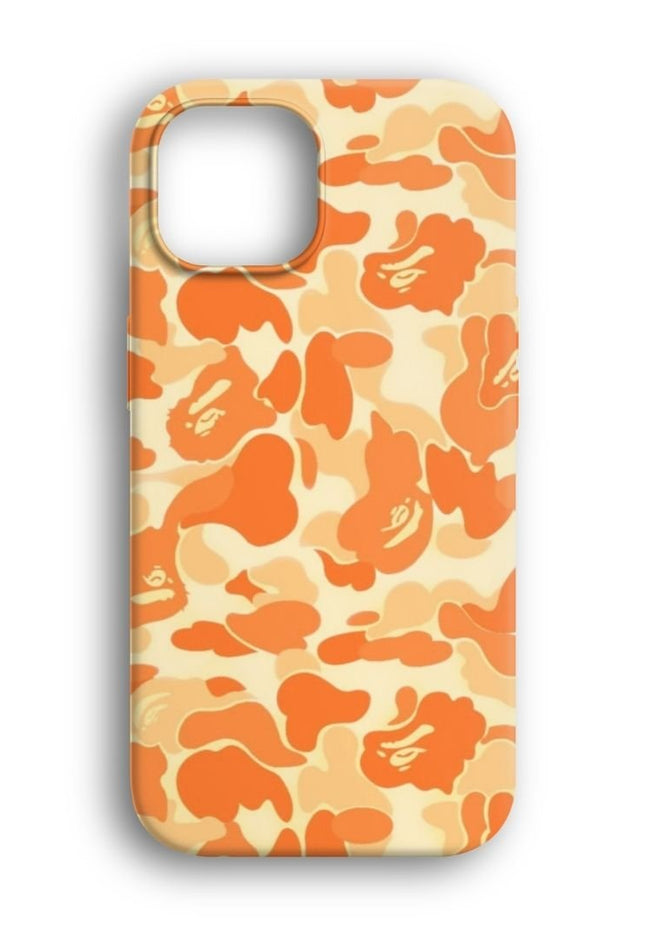 Bape Orange Telefon Kılıfı