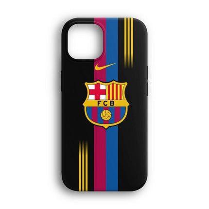 iphone barcelona çubuklu forma desen telefon kılıfı

