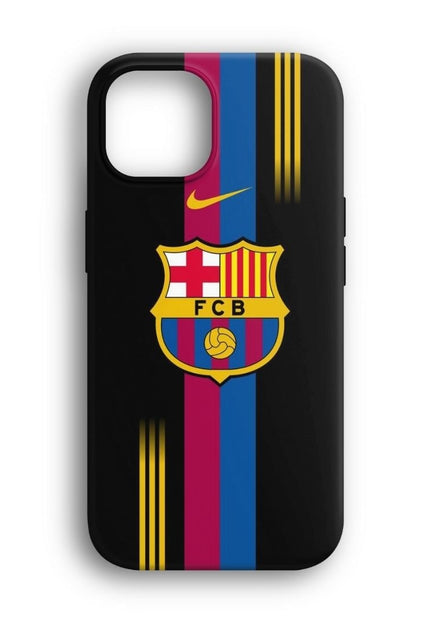 iphone barcelona çubuklu forma desen telefon kılıfı

