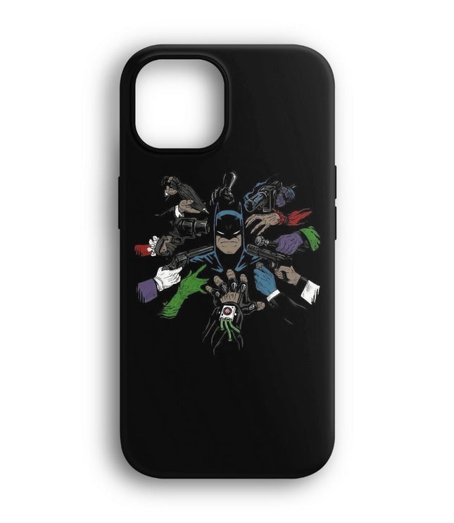Batman Against Everyone Telefon Kılıfı