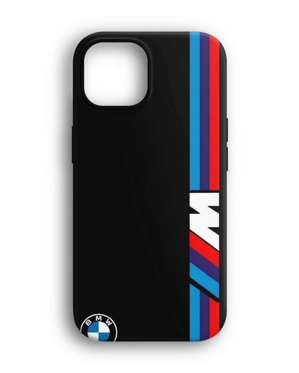 BMW Amblem Çizgili Telefon Kılıfı