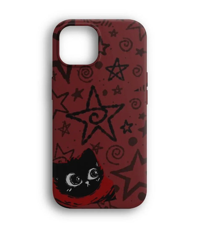 Cat with Stars Telefon Kılıfı