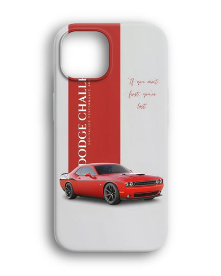 Dodge Challenger Kırmızı Telefon Kılıfı