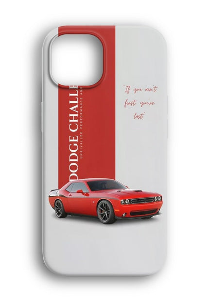 iphone dodge challenger kirmizi telefon kilifi